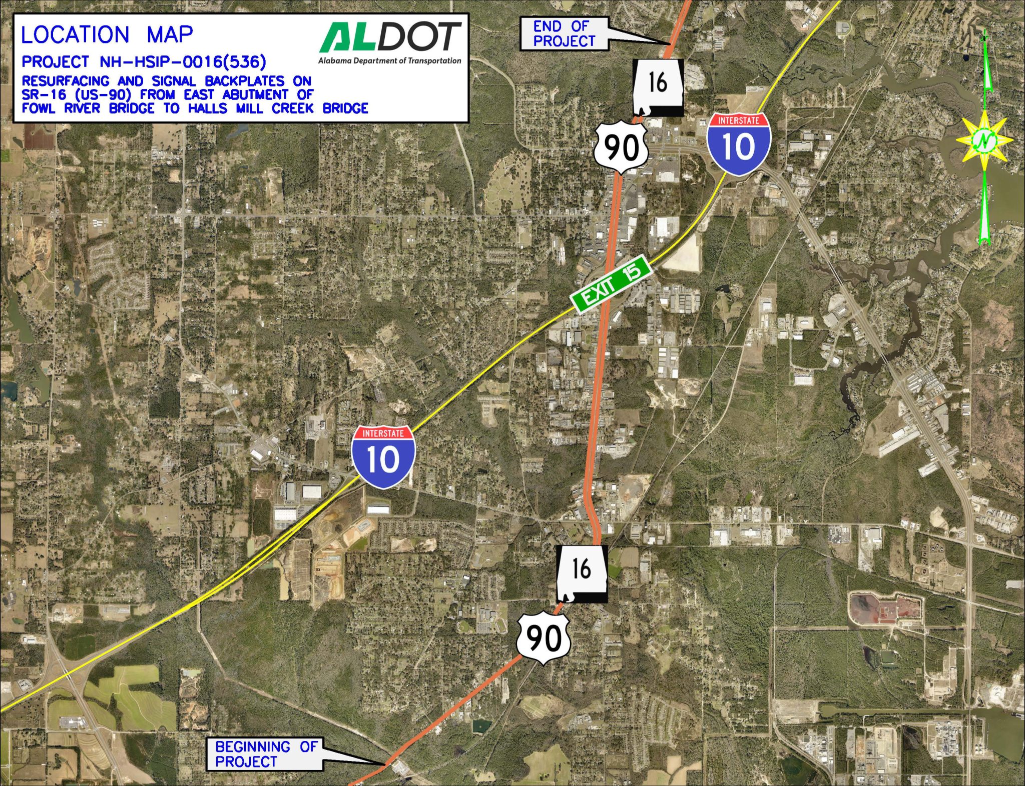 Resurfacing, safety improvements, and signal upgrades. SR16 (US 90