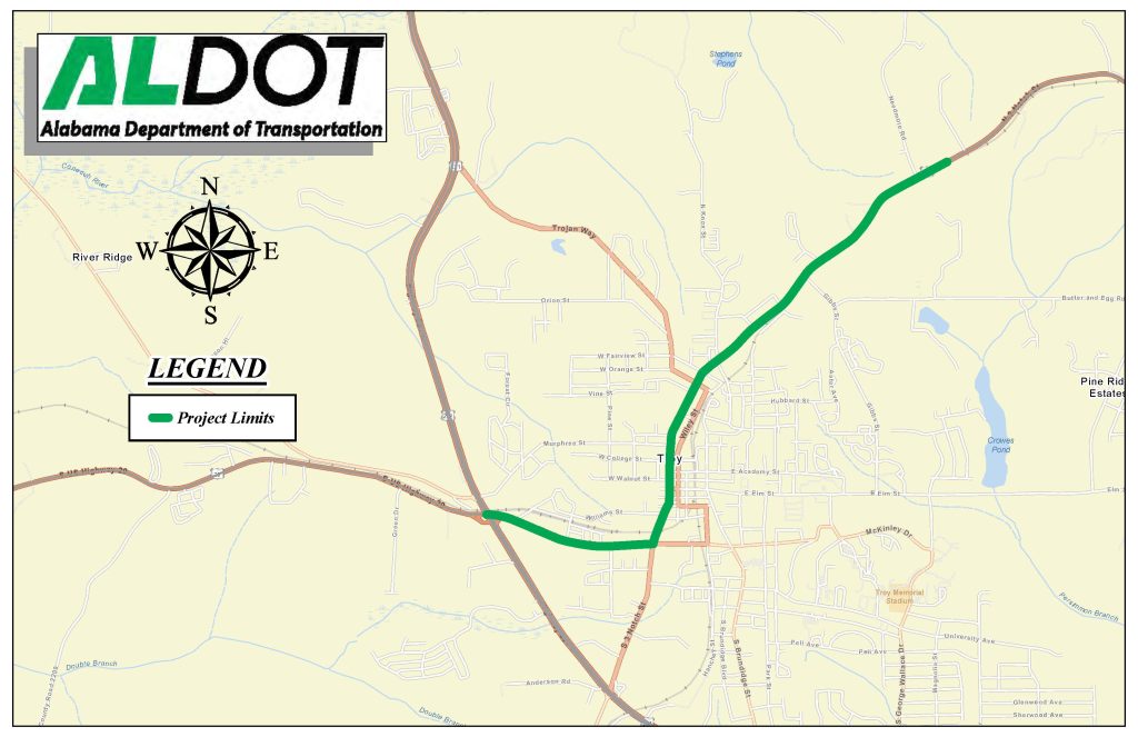 Resurfacing on US-29 in Troy to start soon - ALDOT News Hub