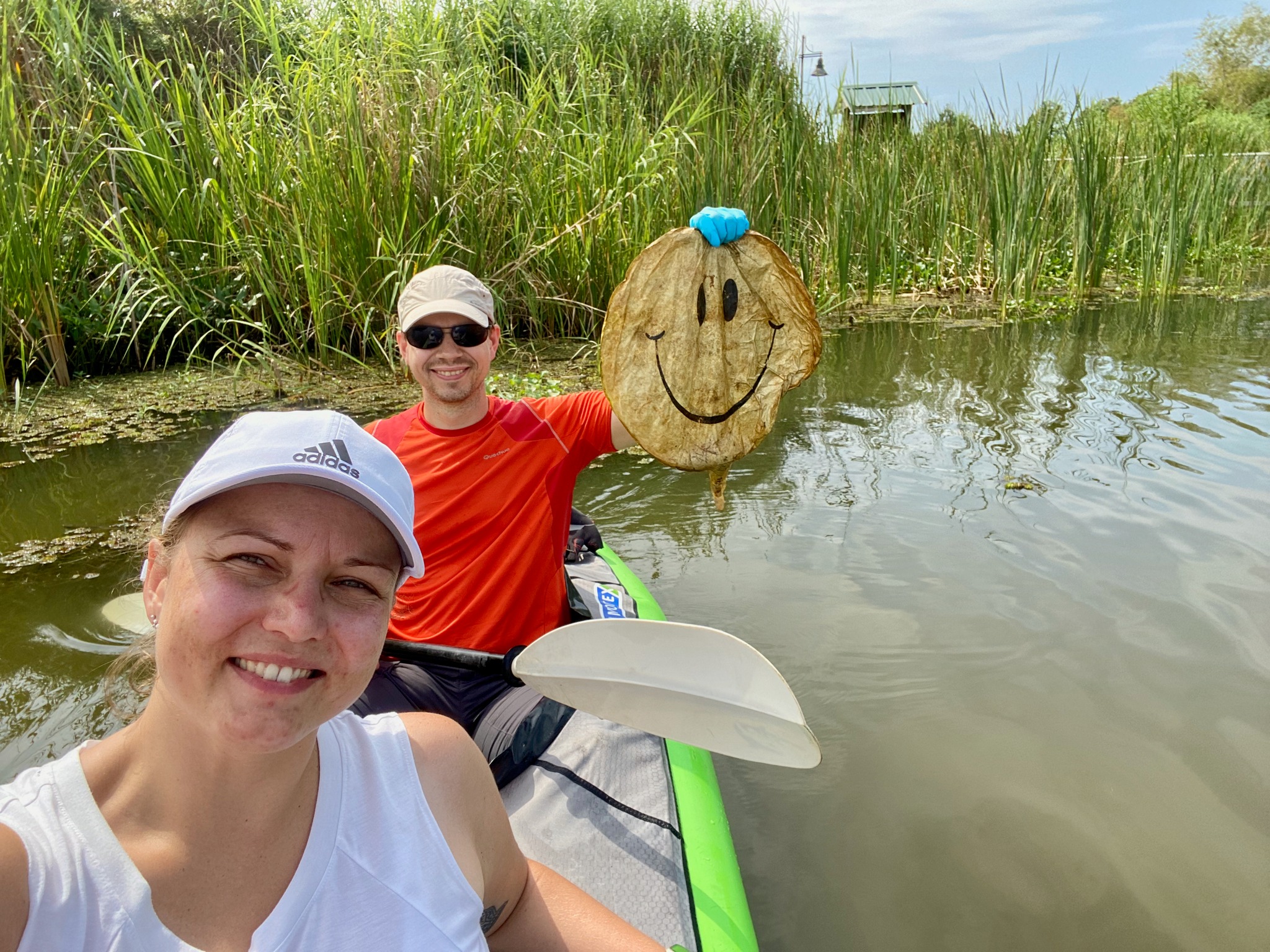 Volunteers helping with the Ala. Coastal Clean Up.