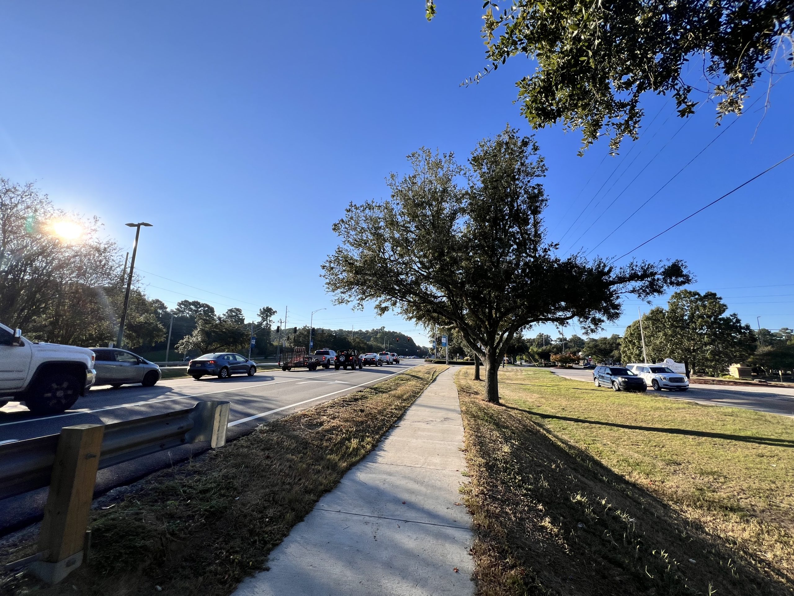 New sidewalk Daphne, Alabama.