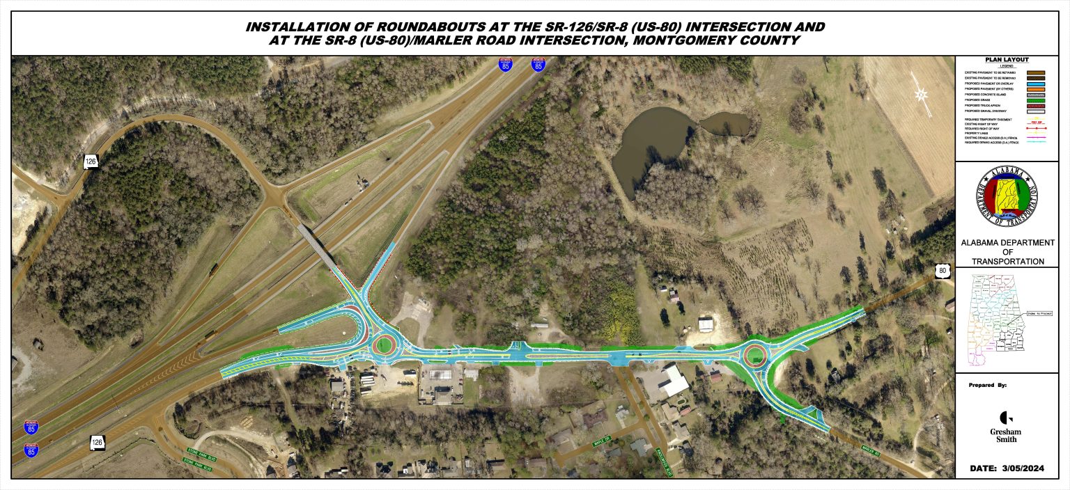 Pike Road Roundabouts - ALDOT News Hub