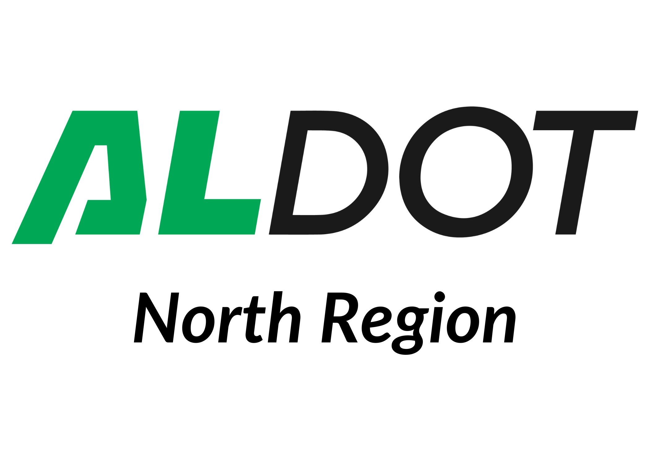 ALDOT logo with North Region under it