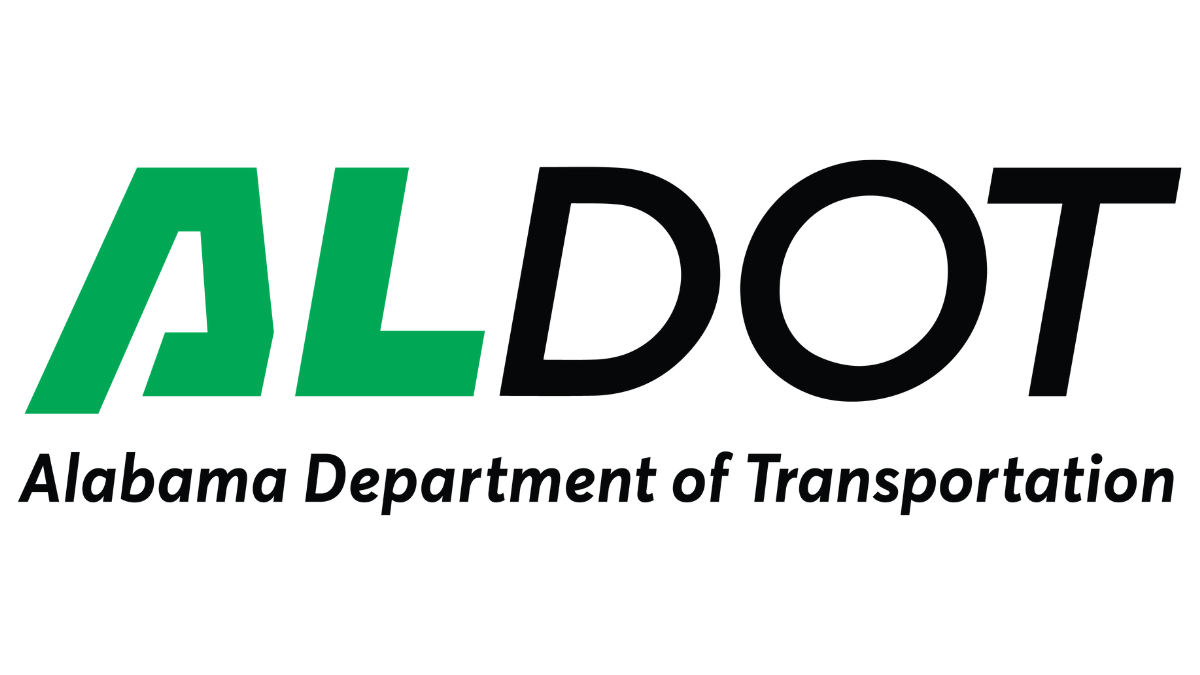 Alabama Department of Transportation logo on a white background