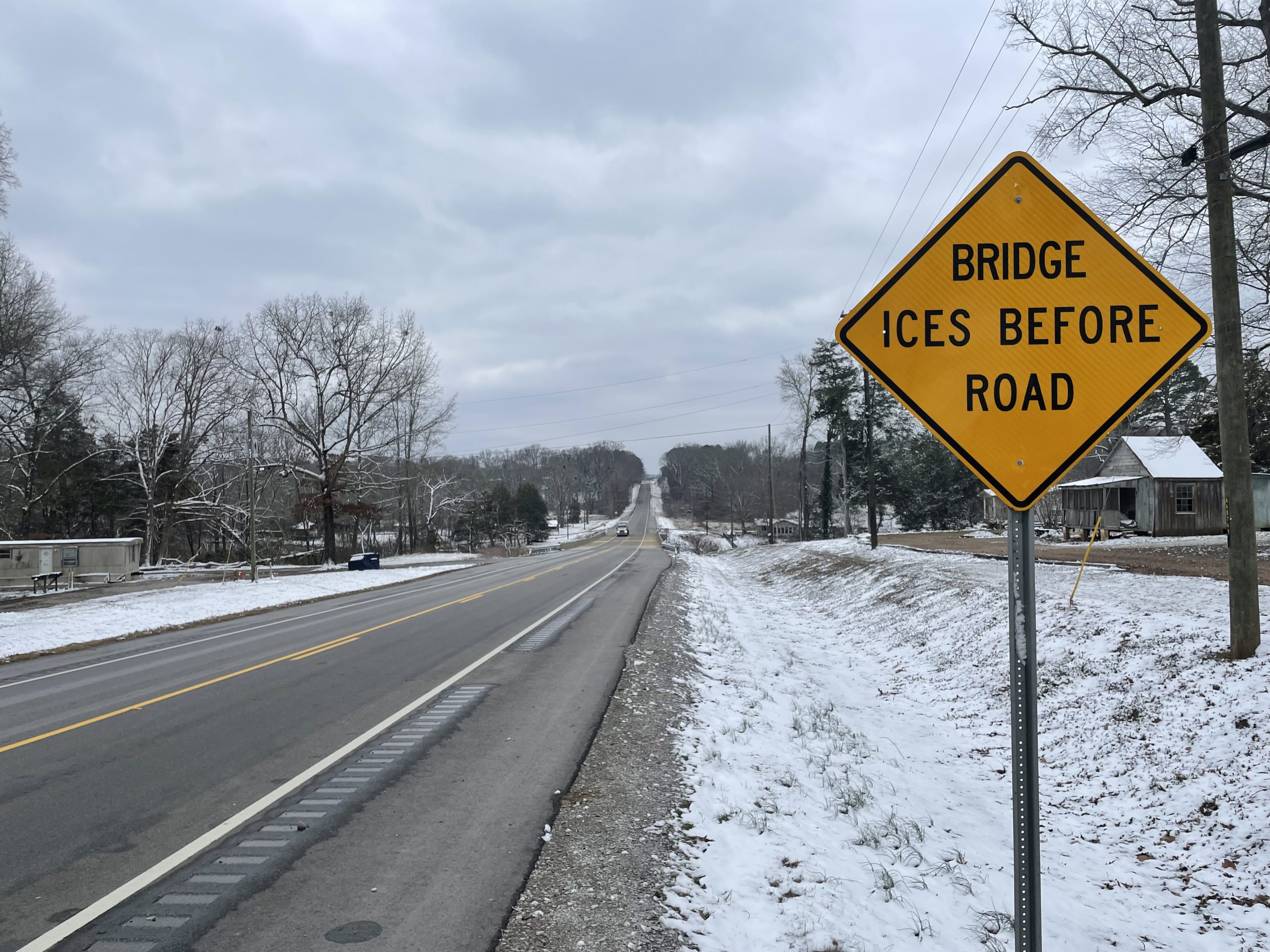 SR-101 at Big Nance Creek in Lawrence County.