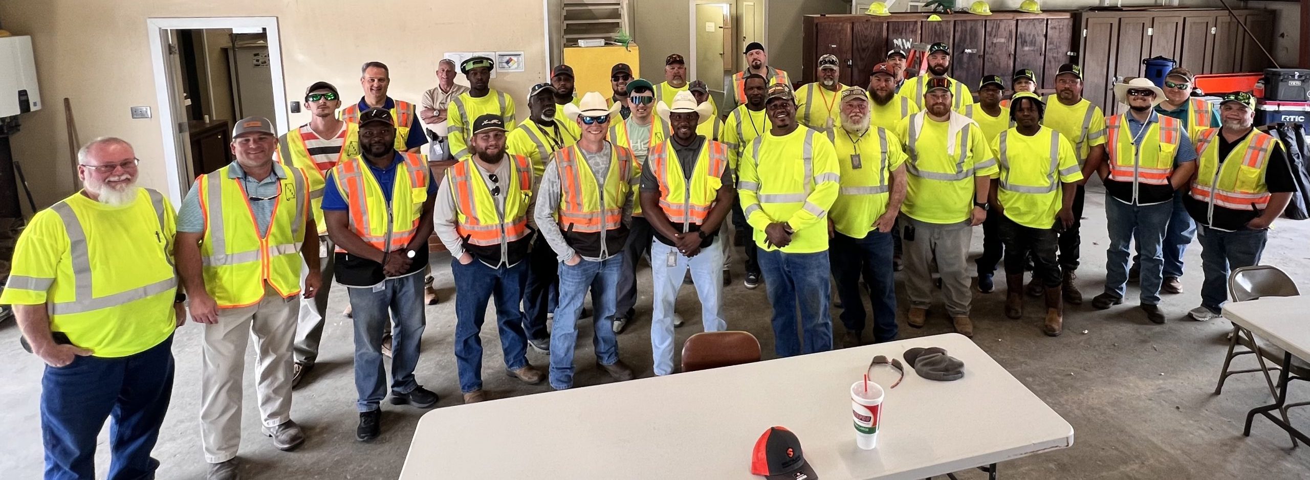ALDOT Mobile Area Roadeo contestants and staff.