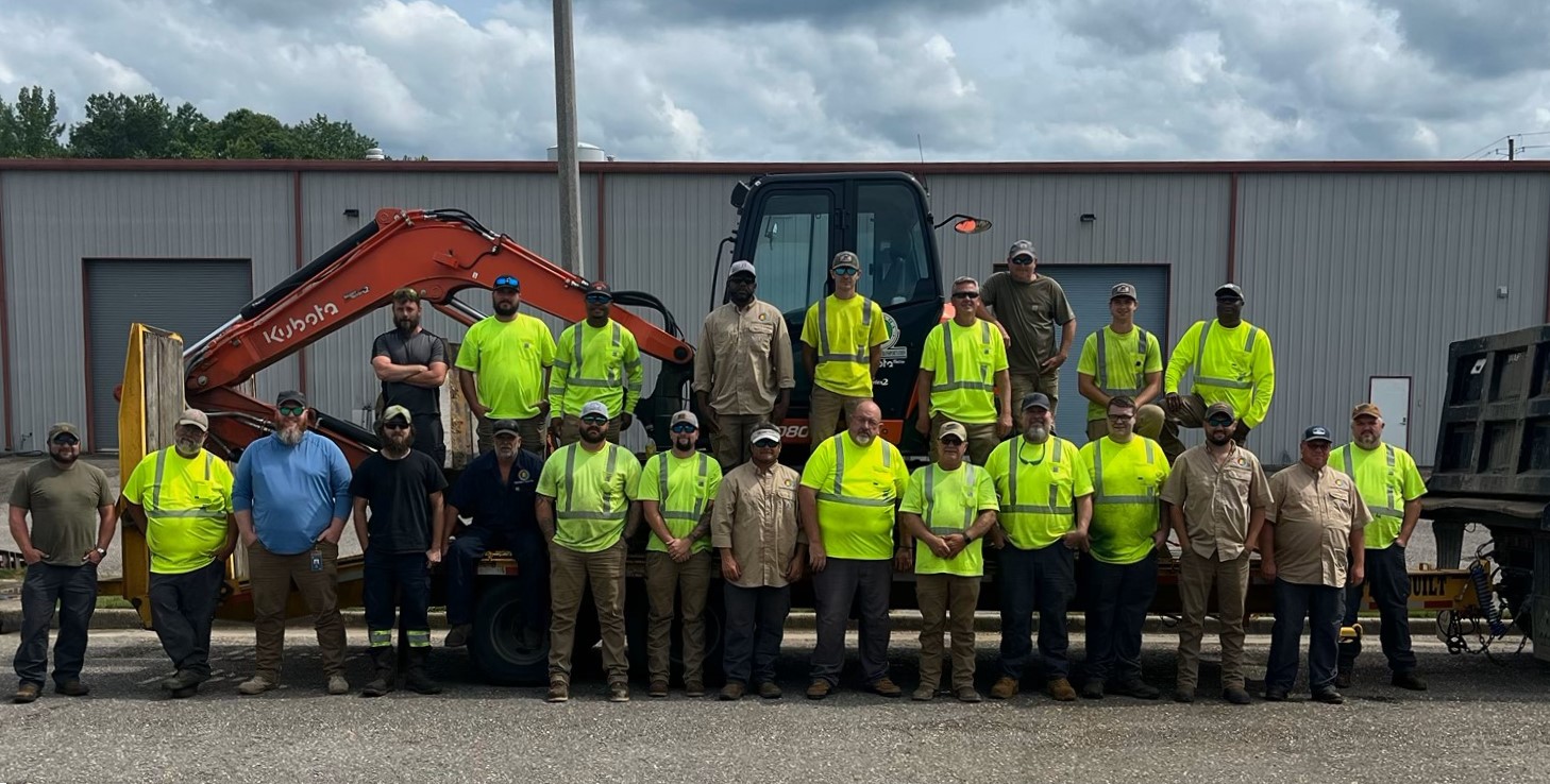 Members of the Hamilton District pose for a photo.