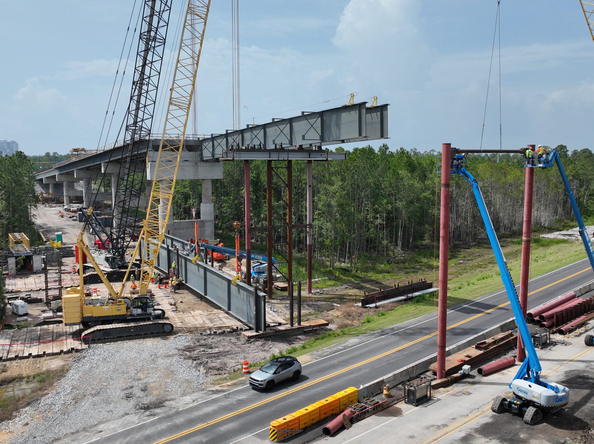 Canal Road to temporarily close for bridge girder installation - ALDOT ...