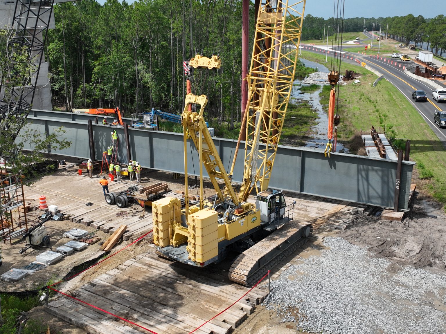 Canal Road to temporarily close for bridge girder installation - ALDOT ...
