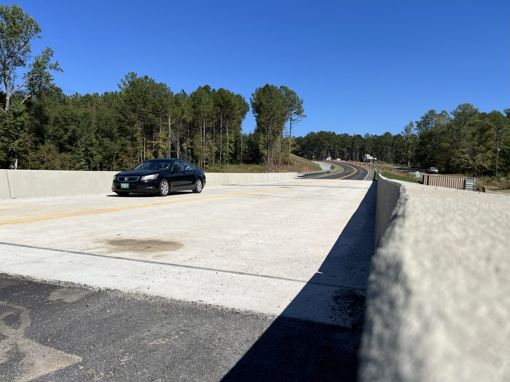 New SR-50 bridge over Wind Creek open in Tallapoosa County.