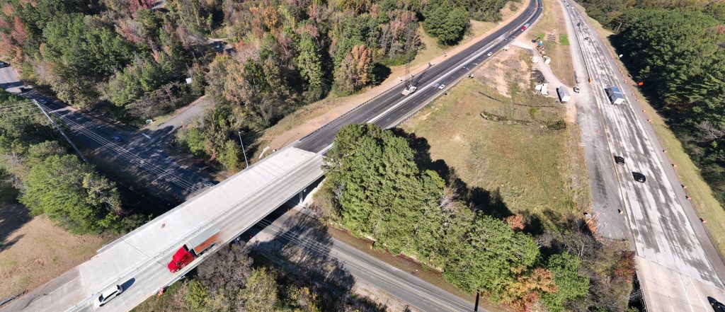 I-59 bridge of Edwards Lake Road in Trussville.