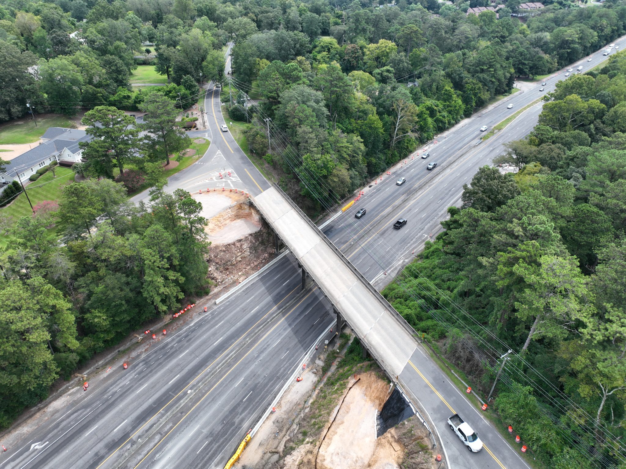 ALDOT is closing US-280 at Pumphouse Road for bridge work