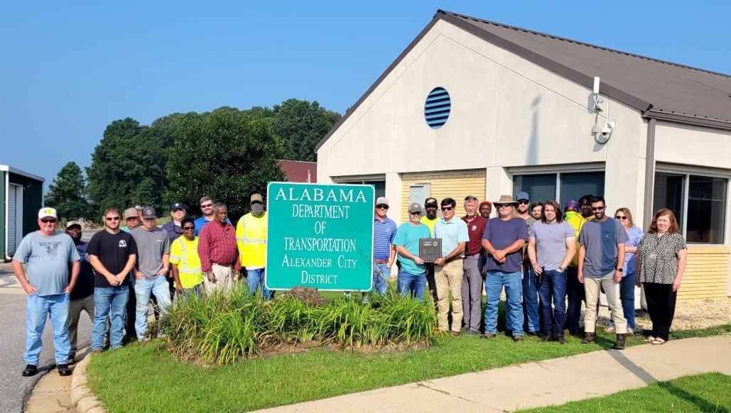 District 41 maintains 4,144 miles of roadway in two counties.