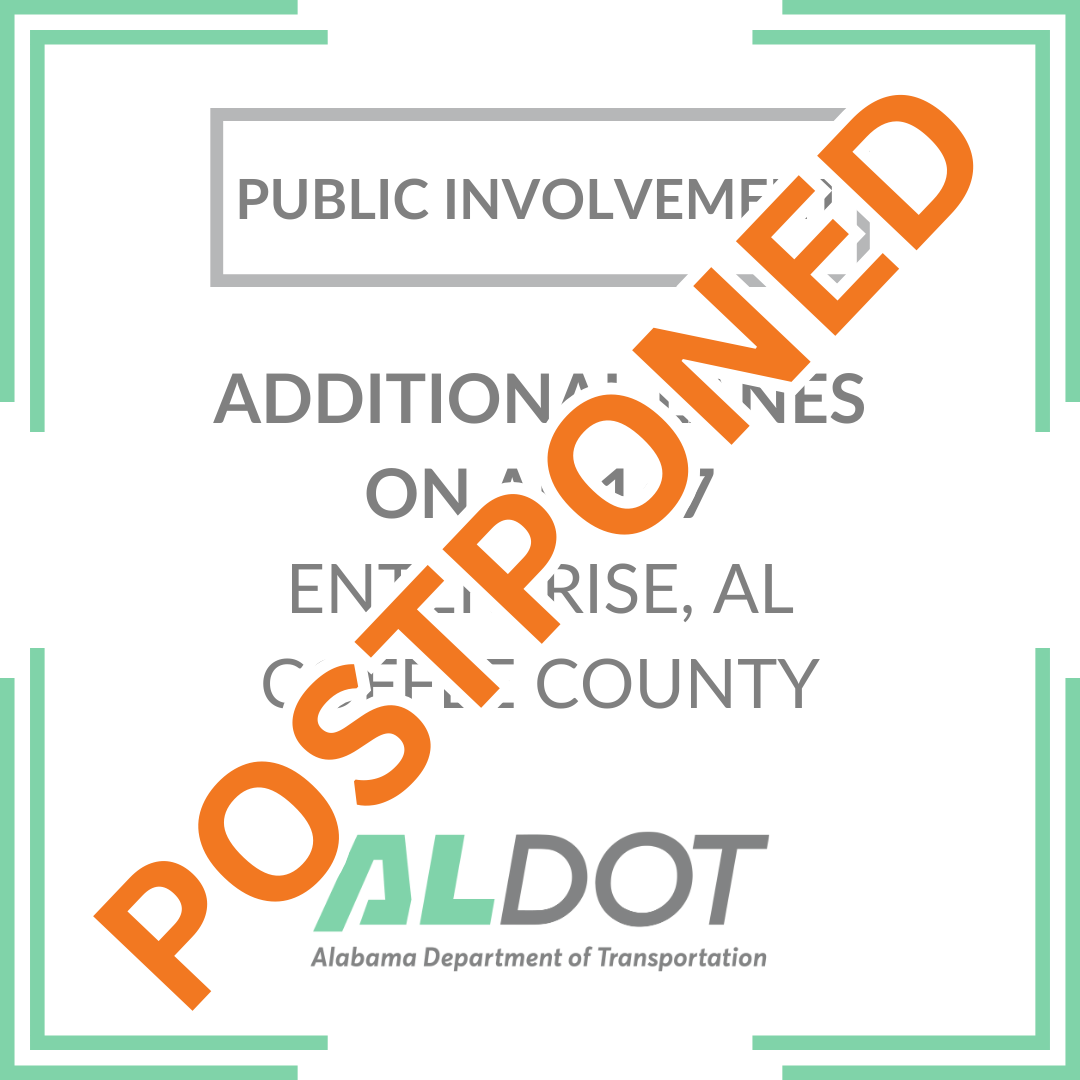 SR-167 public involvement meeting in Enterprised postponed