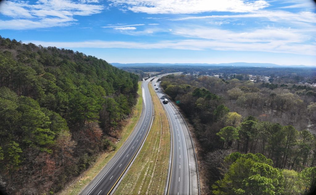 US-280 in Talladega County