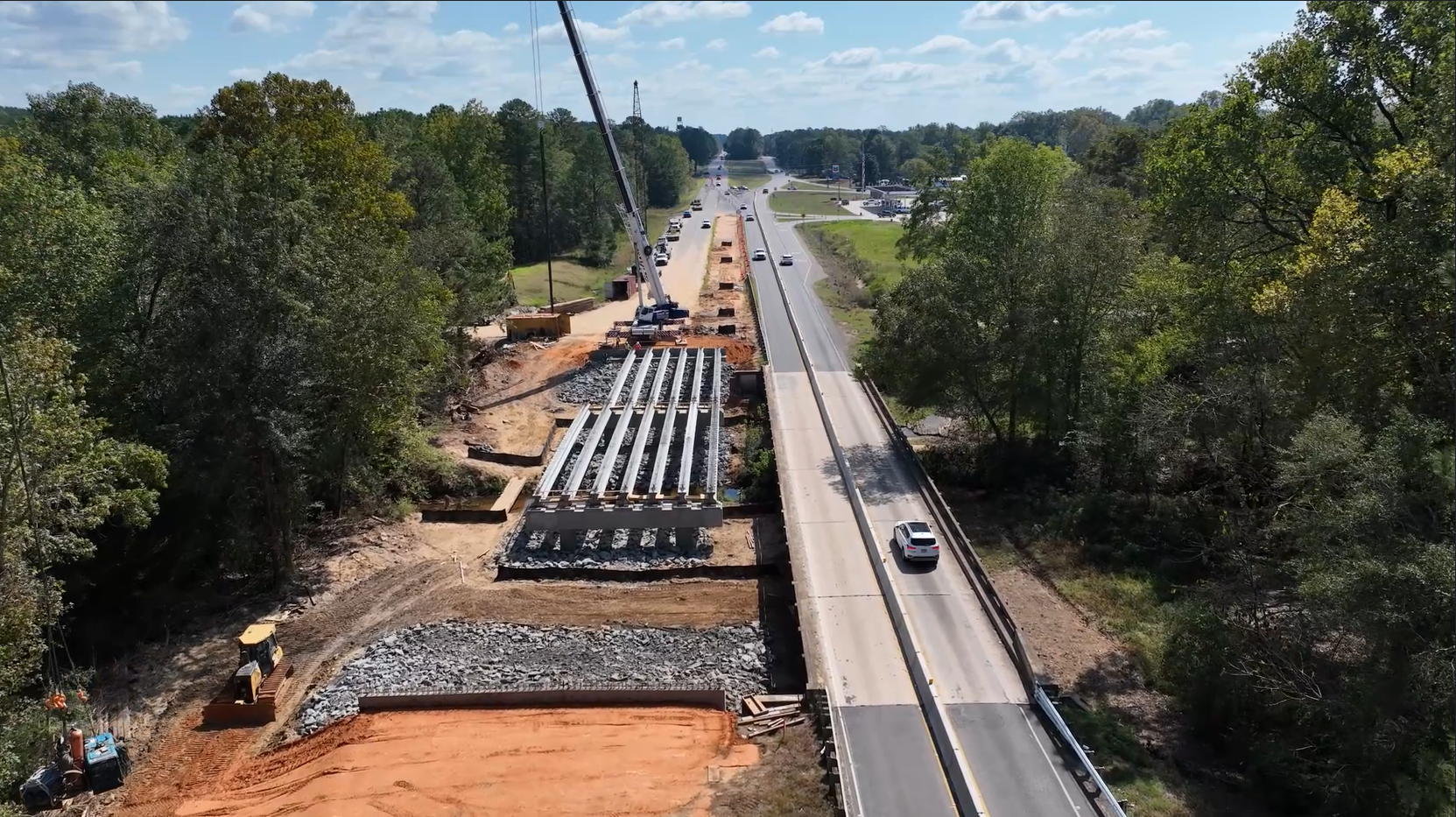 File photo of the bridge replacement project in Coker.