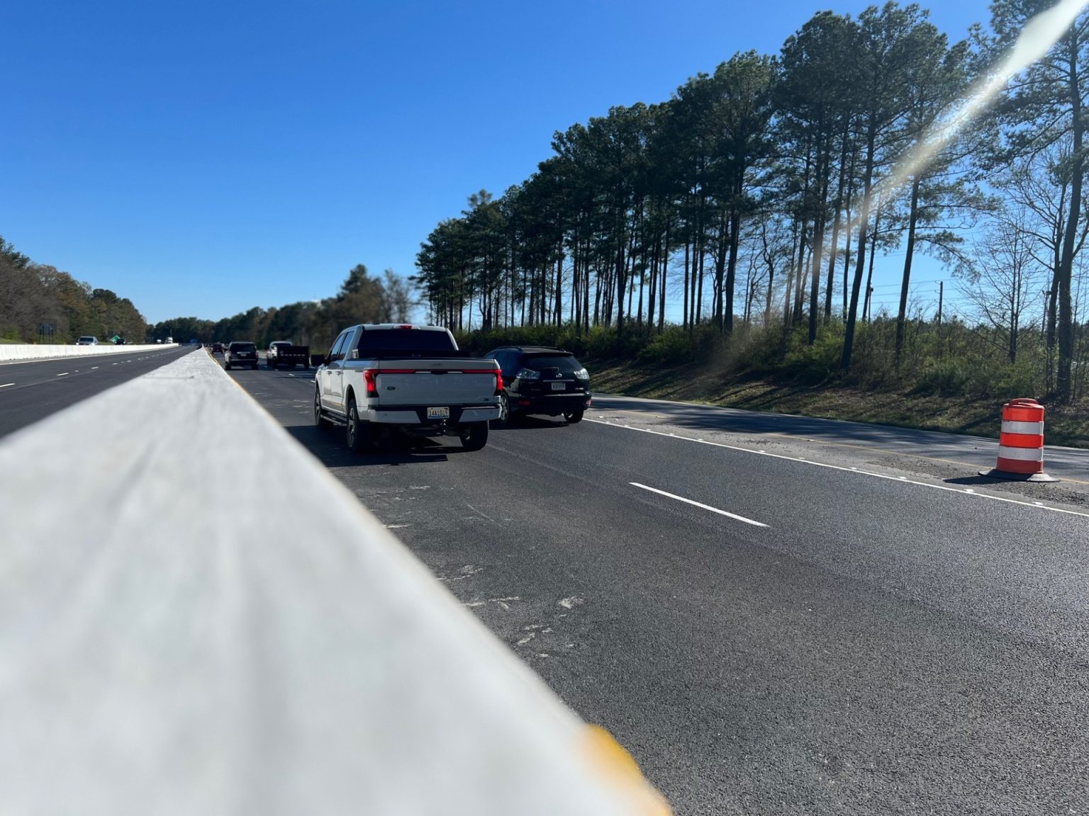 New inside lanes open to traffic in I-65 widening project near Calera