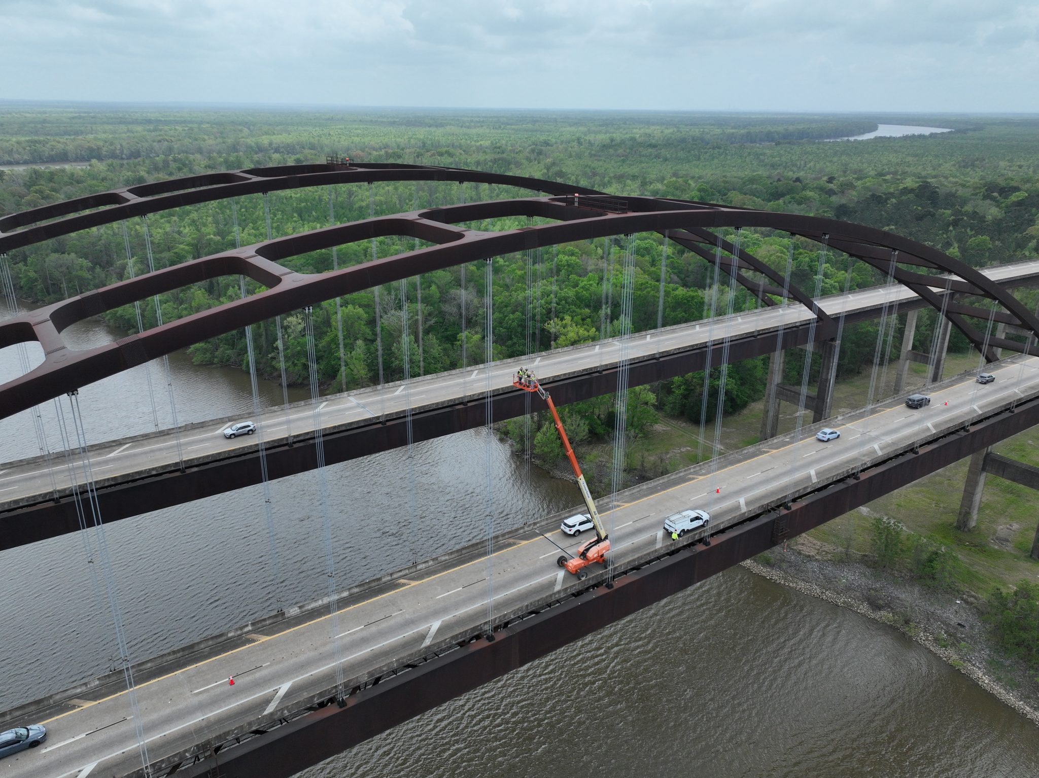 ALDOT inspects the iconic General W.K. Wilson Jr. Bridge - ALDOT News Hub