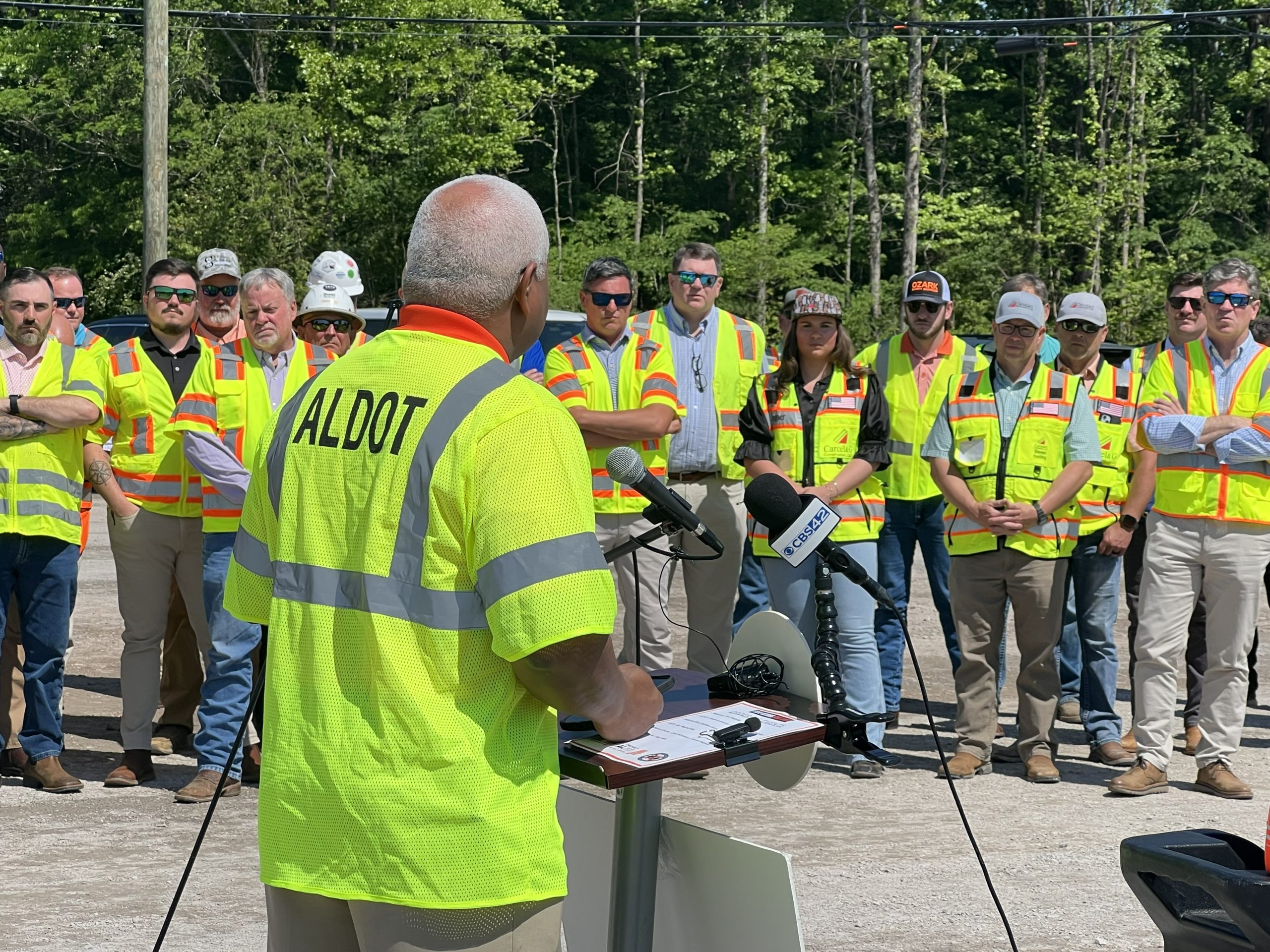 East Central Region Engineer DeJarvis Leonard urges motorists to slow down in work zones.
