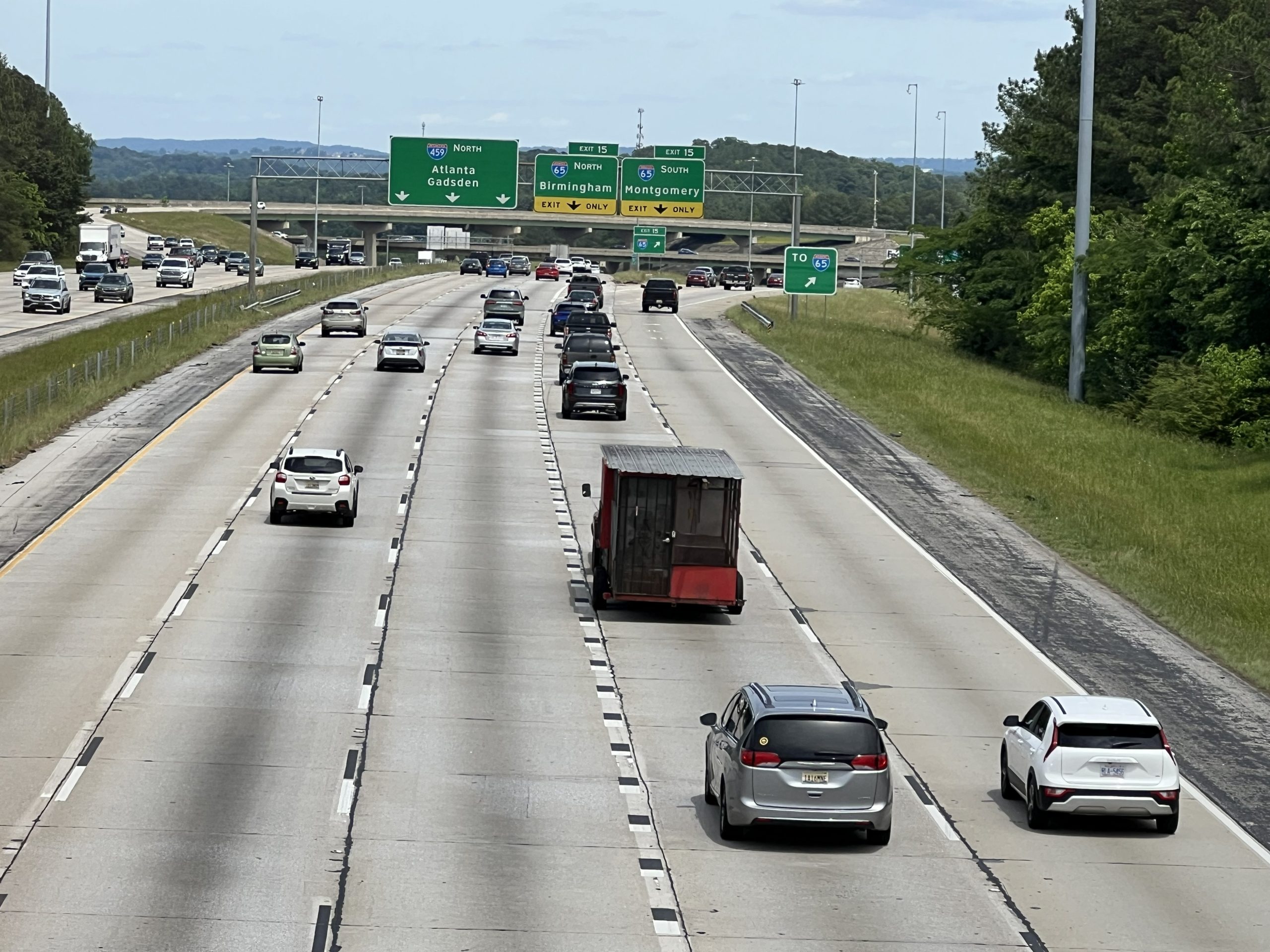 ALDOT plans to replace one mile of concrete on I-459 in Hoover.