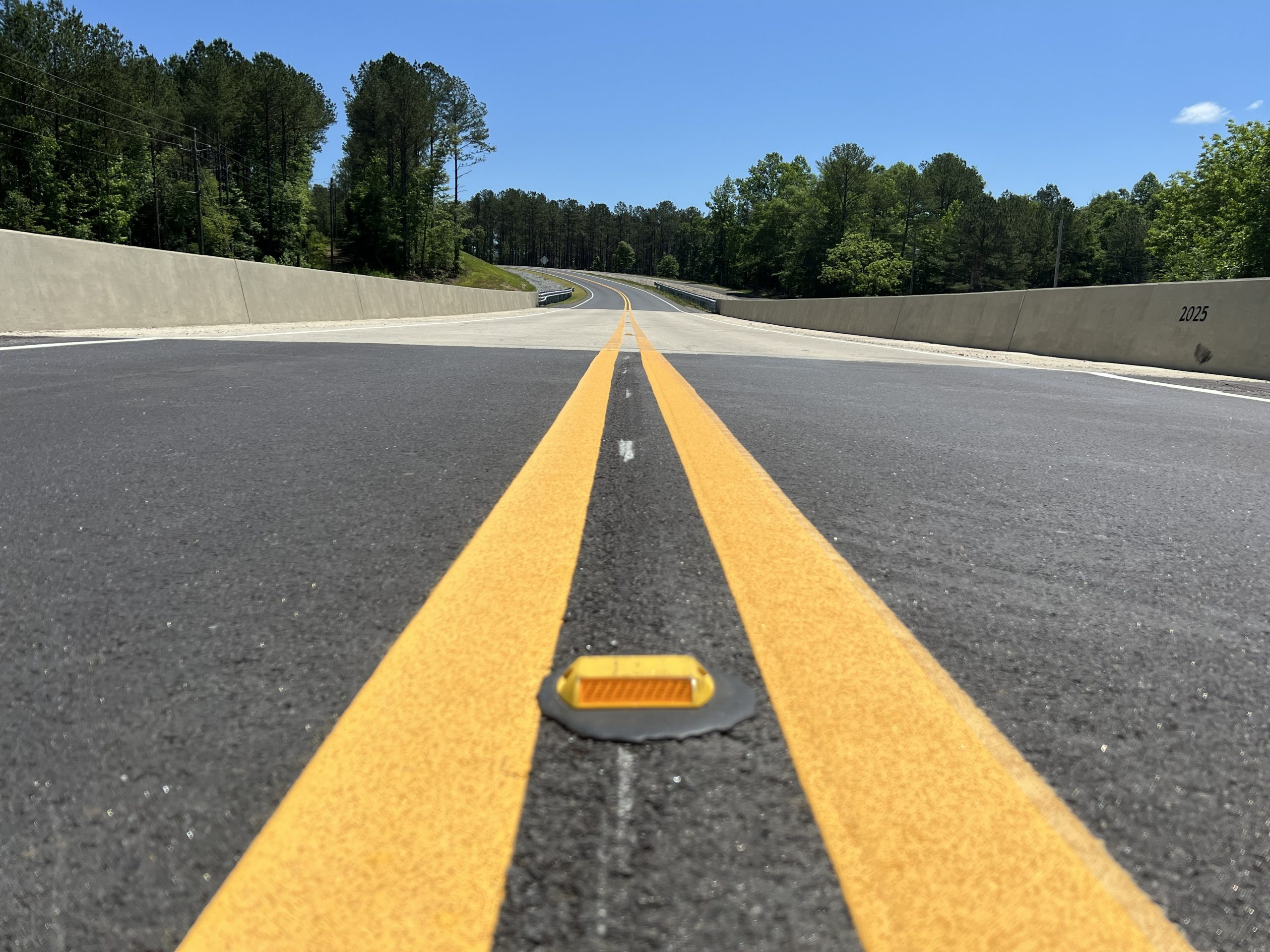 A two-year project to replace the SR-50 replacement over Wind Creek in near Reeltown is complete.