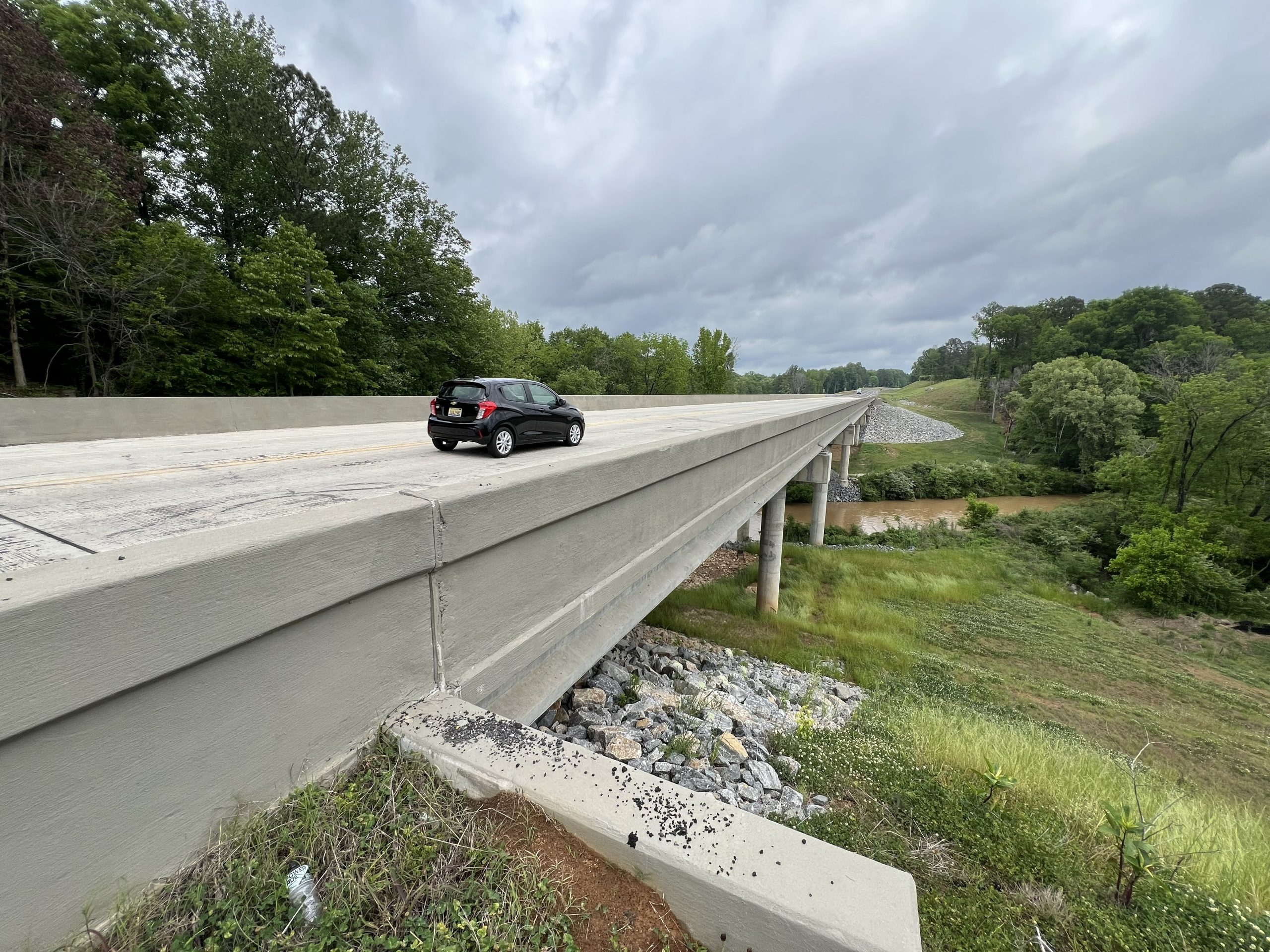 Bridge replacement on SR-79 in Locust Fork wrapping up.
