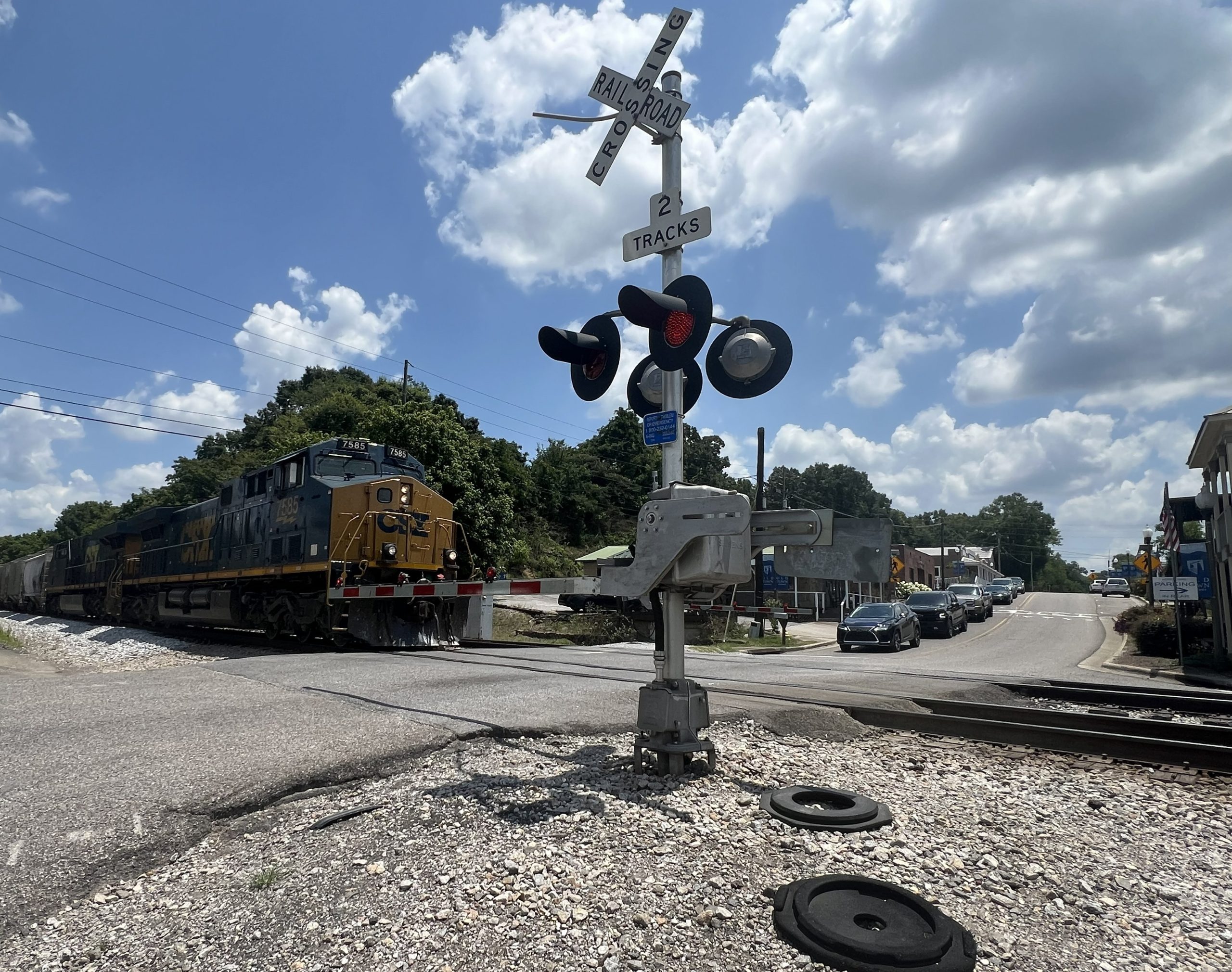 Railroad work requires the closure of three busy highways in St Clair and Shelby Counties.