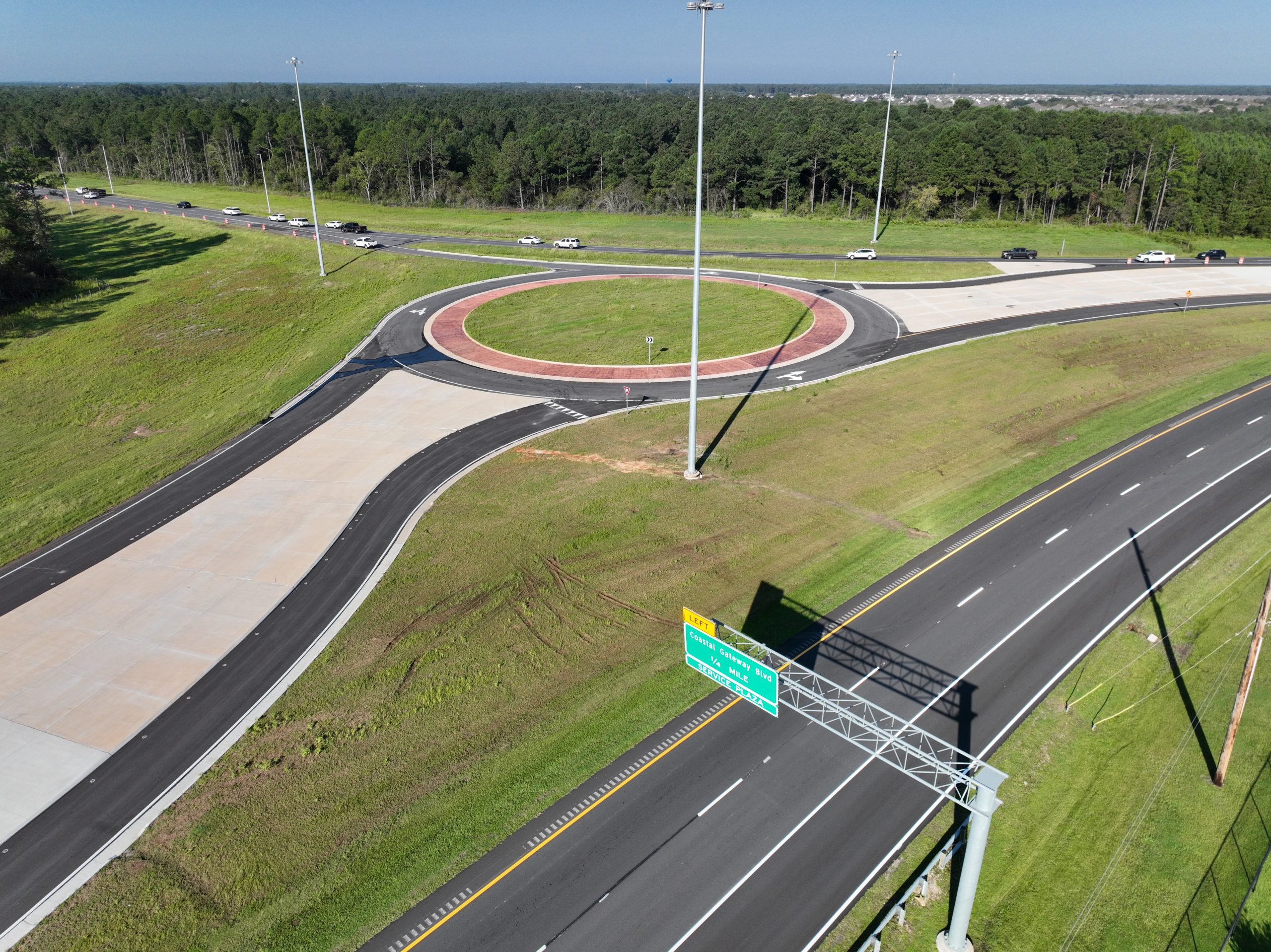 SR-161 Waterway North Roundabout